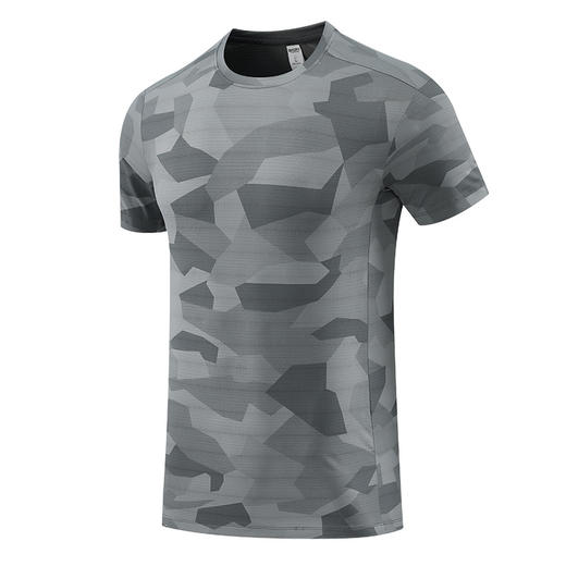 跃牌【PF系列】冰丝凉感短袖男士夏季健身男装透气运动上衣男速干衣跑步T恤61196 商品图3