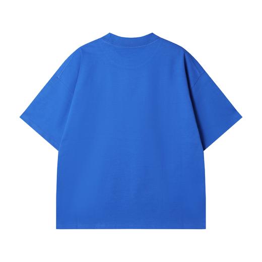 T58夏季高级感新款韩版休闲胸前字母印花设计纯色简约宽松套头上衣 商品图5