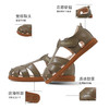 泰兰尼斯夏季小童段复古镂空皮凉鞋M05X3B2753 商品缩略图1