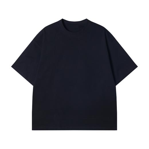 8901夏季高级感新款韩版简约拼接印花圆领短袖T恤休闲百搭宽松 商品图5