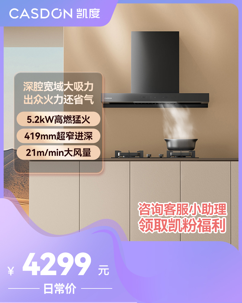 【门店款】凯度YX1+ZX1烟灶套装