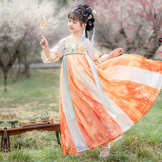 果壳专属【苏城纪】新款汉服女童 商品图11