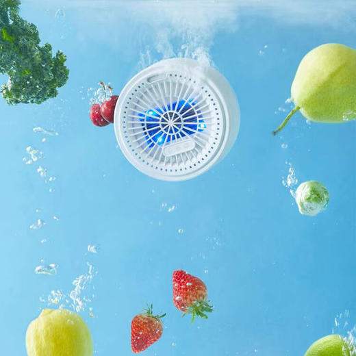 蓝宝蓝宝无线果蔬清洗机净化器洗菜机家用蔬菜消毒清洗去农药洗水果肉 BP-XD07 商品图3