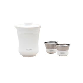 THERMOS 膳魔师 真空不锈钢旅行茶具 TCMU-200 WH