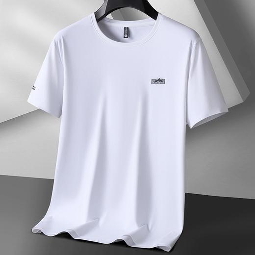 【冰丝】【DSF】大依优型大码短袖T恤薄款冰丝凉感半袖体恤男加大码运动上衣肥佬休闲胖子 商品图3