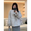 现货【柔珠小姐】精致时髦袖子毛毛羽绒服外套女 商品缩略图0