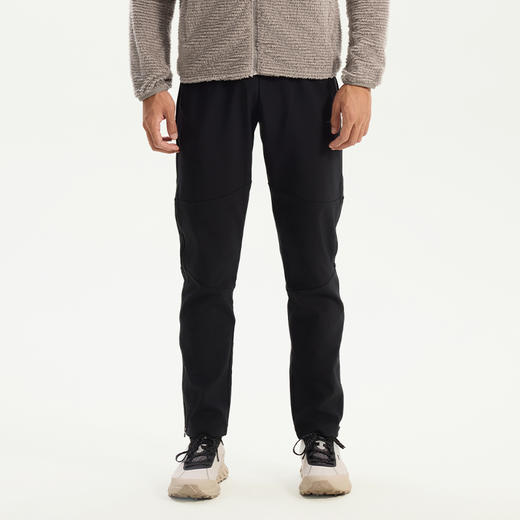 优极UG 暖途·男款软壳修身跑步长裤 商品图1