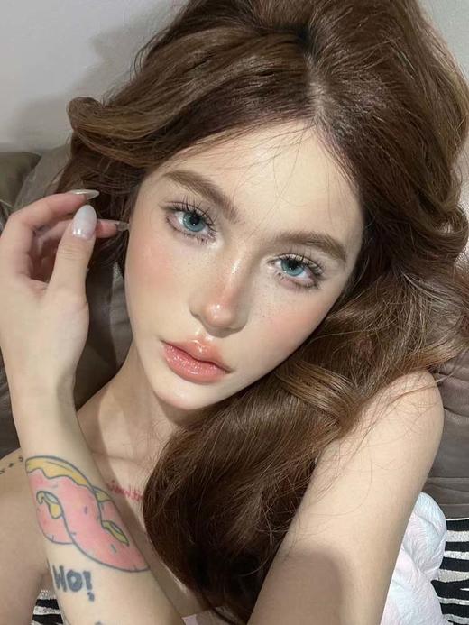 yeelens 月抛 魔镜银冰蓝 直径14.2mm着色13.3mm 商品图2