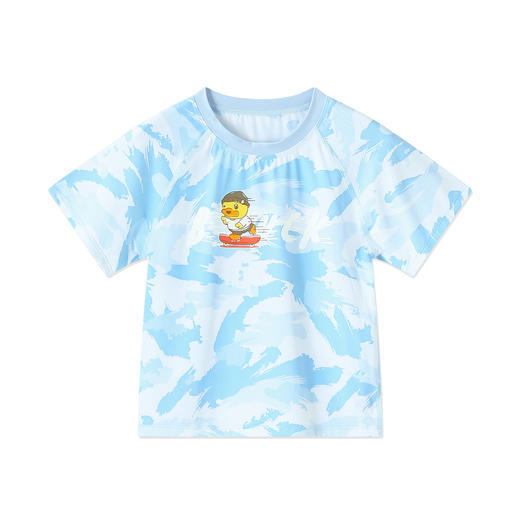 bduck小黄鸭童装夏季男童短袖T恤夏装防晒上衣中小童半袖体恤110-160 BF2601957 商品图3