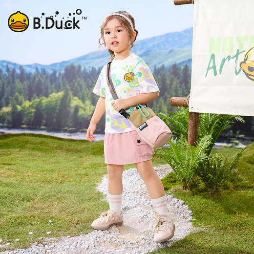 B.Duck小黄鸭童装夏季短袖T恤90-130 FF2601010 商品图1