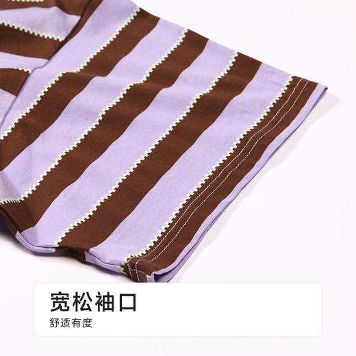 都市丽人亲情蜜语女士棉质短袖套装薄32支纯棉单面短袖类LHH9A6 商品图6