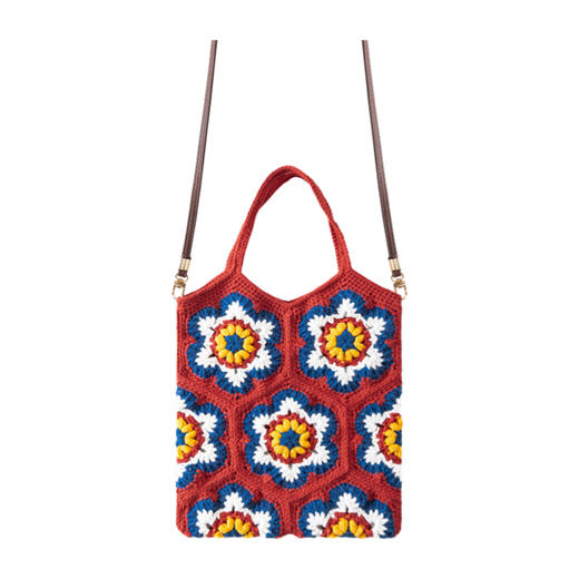 苏苏姐家华彩结香包手工DIY钩针4股棉毛线自制包包材料包 商品图4