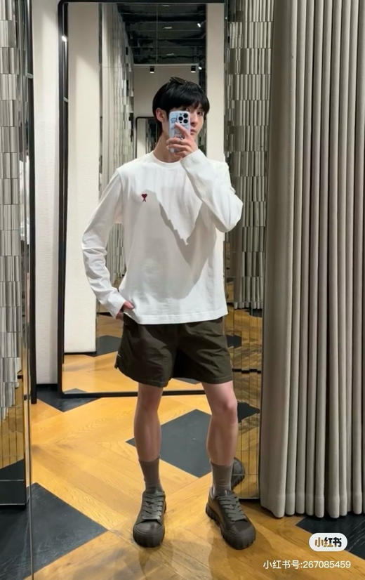 【3月27日 下午14:00 秒杀】纯原 艾米 情侣款 长袖T恤 商品图9