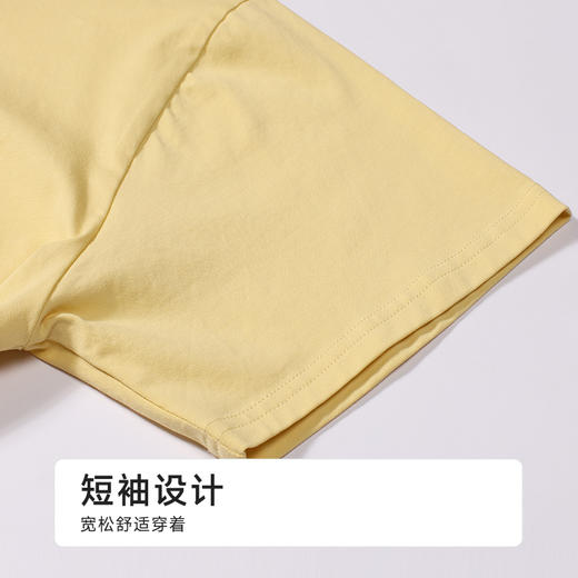都市丽人女士正价棉质短袖套装薄40支TC拉架会员精选短袖类LHH2H4 商品图5