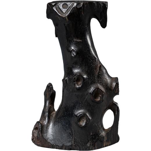 清早期 紫檀树形花插 商品图5