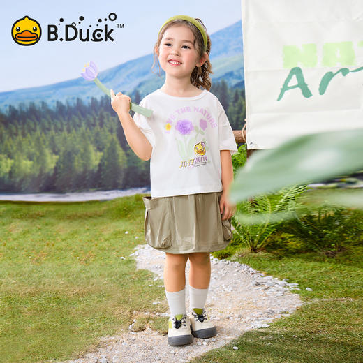 B.Duck小黄鸭童装夏季短袖T恤105-150 FF2601005 商品图1