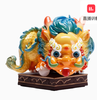 故宫 紫禁城祥瑞蟠龙麒麟摆件 生日礼物 故宫官方 毕业礼物-蟠龙（彩色） 商品缩略图0