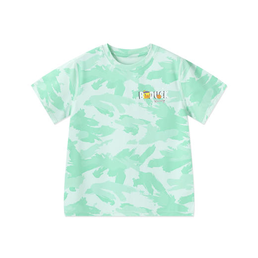 bduck小黄鸭童装夏季男童短袖T恤防晒夏装中小童半袖儿童上衣110-160 BF2601960 商品图3