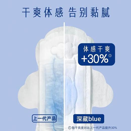 她研社深藏BLUE棉柔日用卫生巾190 14片【21003473】 商品图4