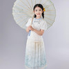 笛莎Deesha 童装女童套装2025夏新款女童新中式国风长马面套装 商品缩略图0