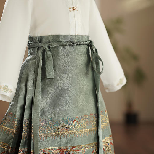 果壳专属苏城纪马面裙套装孔雀（亲子款）&山河印象 商品图7