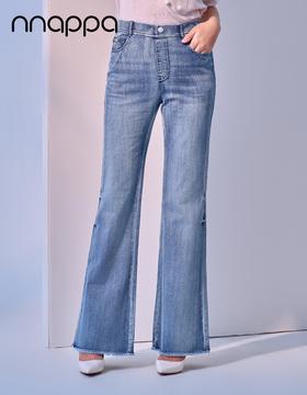 外穿时尚微喇裤PA29371