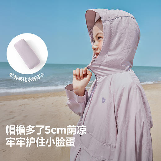 【UPF50+】迷你巴拉男童女童凉感防晒衣亲子轻薄原纱防晒外套 商品图4