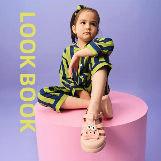 YECOMINIDD儿童可爱罗马鞋猪笼鞋男女童沙滩凉鞋YECO25-04 商品图1