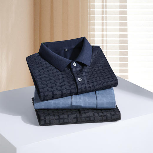 【棉质】【DK】大依优型大码短袖POLO衫加肥加大半袖体恤夏季款肥佬宽松商务休闲百搭上衣男士胖子 商品图1