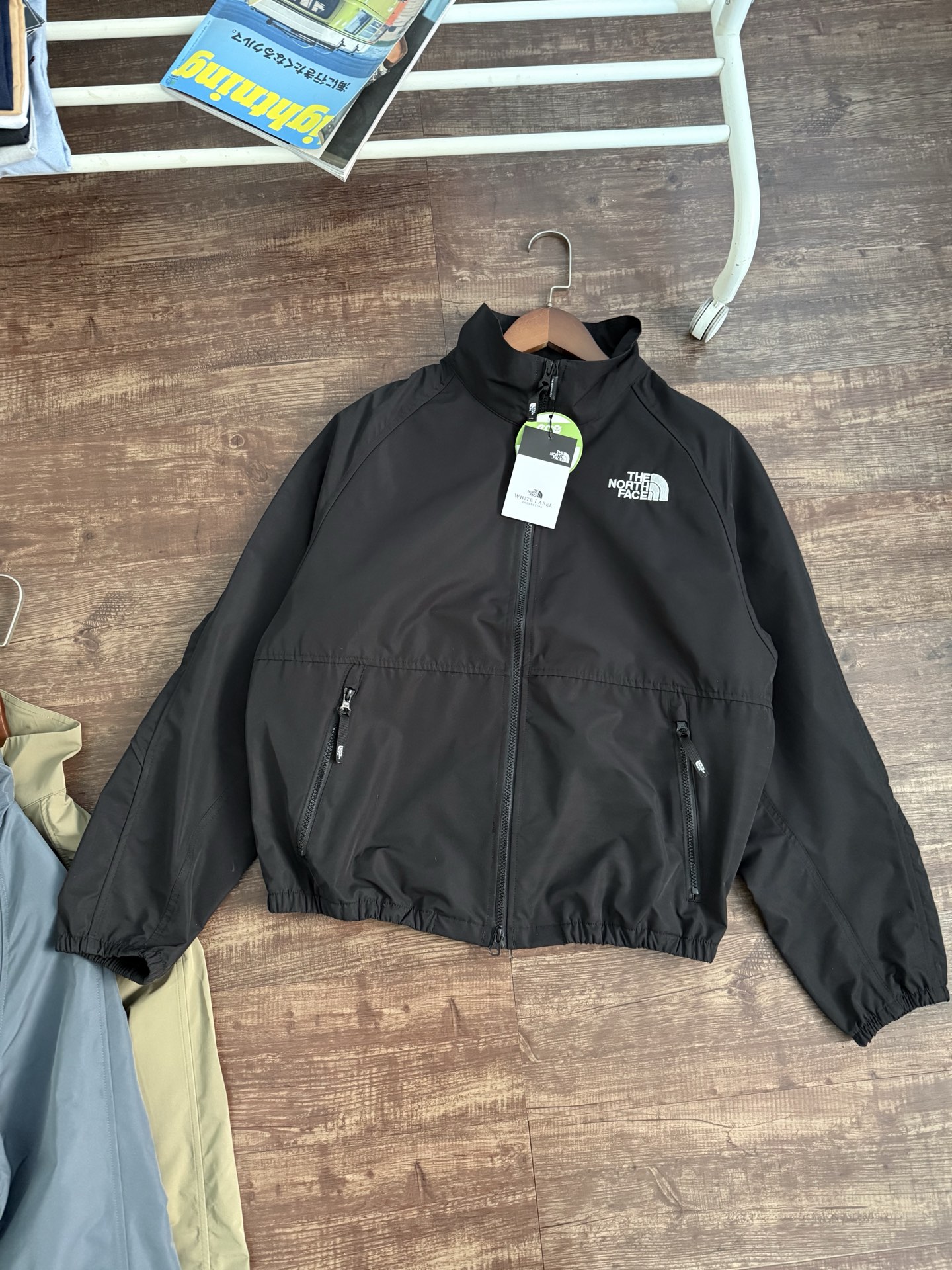 北面白标whitelabel春款立领夹克