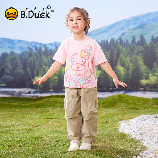 B.Duck小黄鸭童装夏季短袖T恤90-130 FF2601008 商品图1