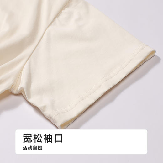 都市丽人生活家居女士棉质短袖裙薄32支纯棉单面短袖类LHH6E5 商品图5