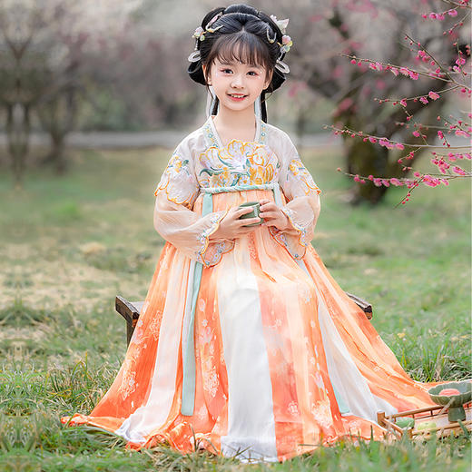 果壳专属【苏城纪】新款汉服女童 商品图12