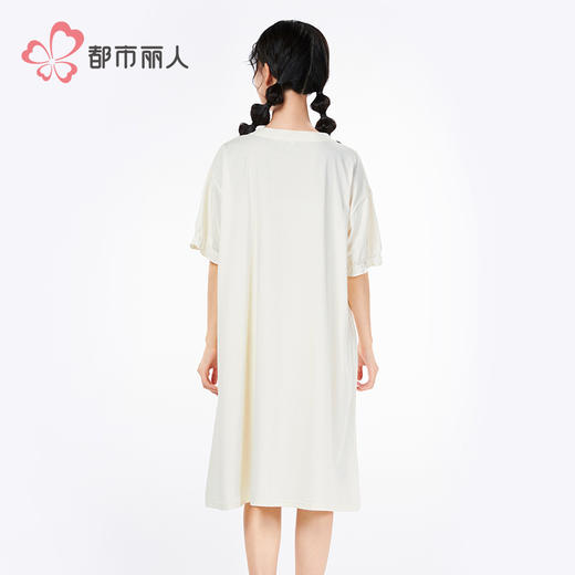 都市丽人会员精选女士棉质短袖裙薄40支TC拉架短袖类LHH6F3 商品图3