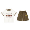 【5A抗菌】bduck小黄鸭童装夏季男童套装短袖T恤两件套纯棉儿童夏装薄110-160 BF2681011 商品缩略图3