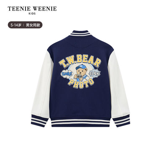 TeenieWeenie Kids小熊童装25男女童运动棒球服卫衣开衫外套TKMZ256397I 商品图5