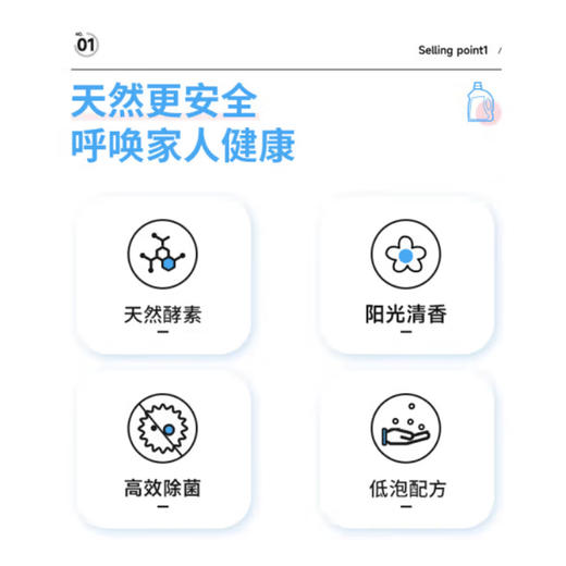 家家宜除菌天然皂液【3kg】 商品图1