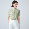 EITIE爱特爱夏季新款洋气职业干练显瘦印花衬衫上衣7809503 商品缩略图1