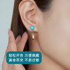 【天猫同款】悦甄 10K金美松石耳夹 澜曳 商品缩略图3