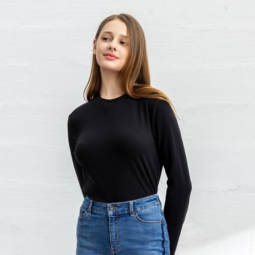 佐丹奴女装24年新款双面磨毛上衣05324627 商品图0