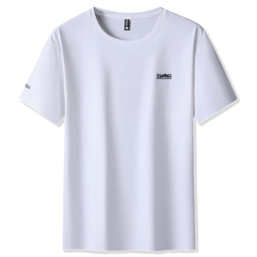 【冰丝】【DSF】大依优型大码短袖T恤薄款冰丝凉感半袖体恤男加大码运动上衣肥佬休闲胖子 商品图5