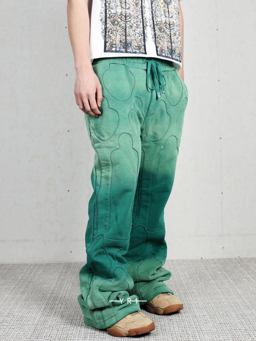 WHO DECIDES WAR | 礼堂渐变运动卫裤 商品图0