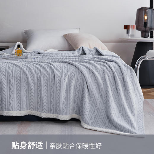 巴米乐 BNL-JF603 柔梦时尚绒毯 商品图2