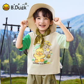 B.Duck小黄鸭童装夏季短袖T恤90-130 BF2601065