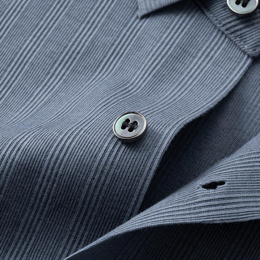 【棉质】【DPF】大依优型大码短袖衬衫夏季新款棉质透气半袖衬衣男加肥加大码肥佬宽松休闲上衣 商品图4