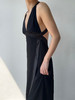 CG｜Caroline Dress 深V弹力真丝露背连衣裙［ 黑 ] 商品缩略图7