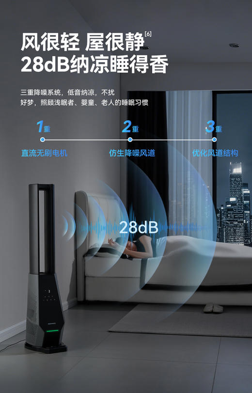 大宇净化无叶风扇AM09 商品图6