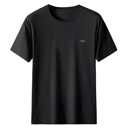 【冰丝】【DK】大依优型大码短袖T恤加肥大码半袖男夏季冰丝凉感打底衫胖子圆领运动T恤 商品图4