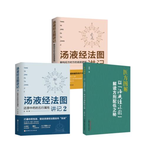 (3册)医方图解 以"汤液经法图"解读方剂配伍之秘+汤液经法图讲记1+2 商品图0