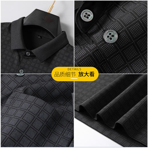 【棉质】【DK】大依优型大码短袖POLO衫加肥加大半袖体恤夏季款肥佬宽松商务休闲百搭上衣男士胖子 商品图2